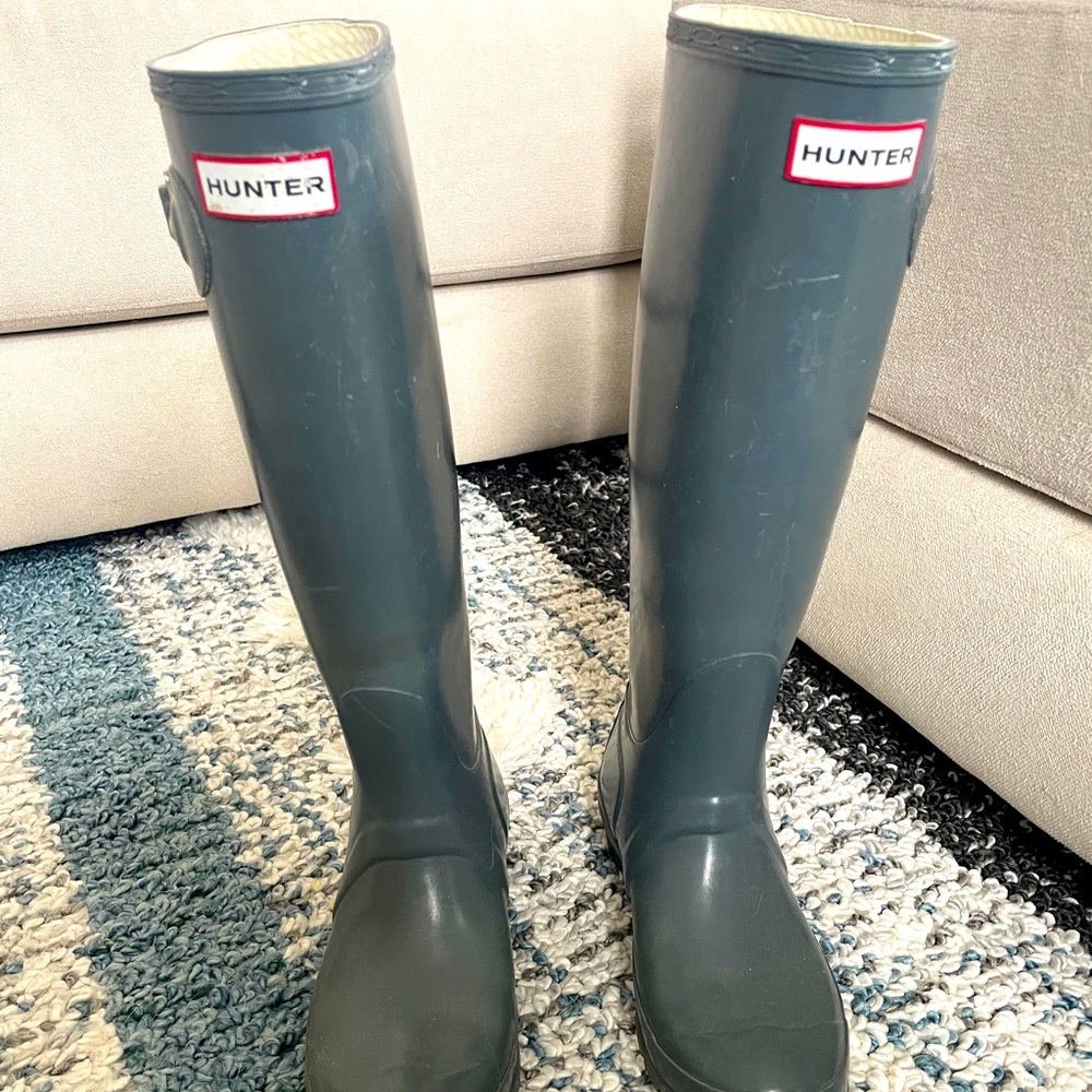 Hunter rain boots